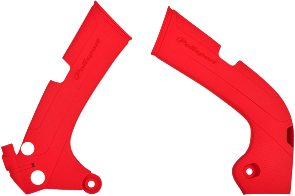 POLISPORT Frame Guards - Red CR04 - CRF 250/450 R | 250RX 8466400002