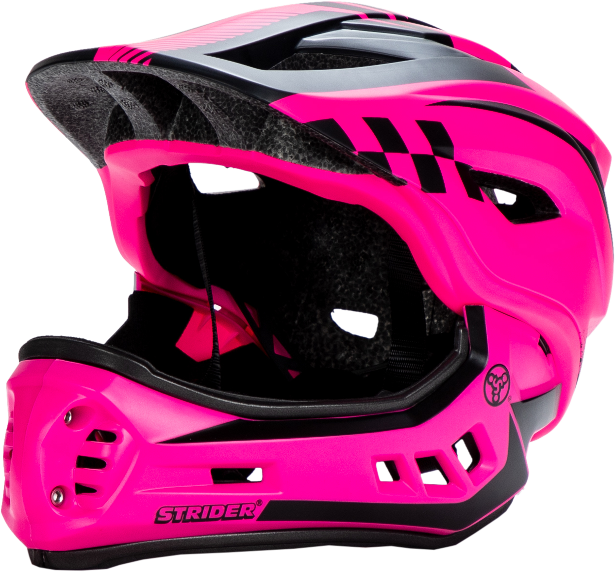 STRIDER 2-in-1 Full Face Helmet - Pink - Medium AHELMET-FFPK-MD