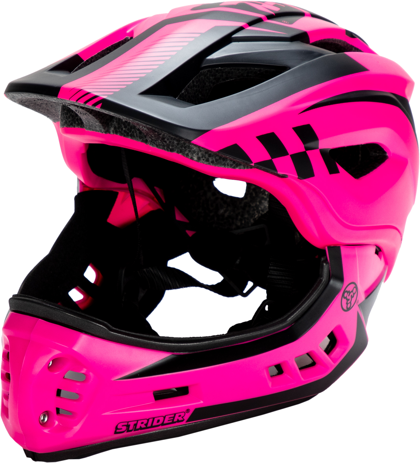 STRIDER 2-in-1 Full Face Helmet - Pink - Medium AHELMET-FFPK-MD