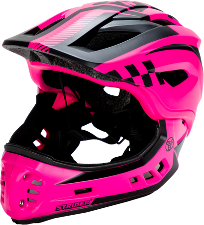 STRIDER 2-in-1 Full Face Helmet - Pink - Medium AHELMET-FFPK-MD