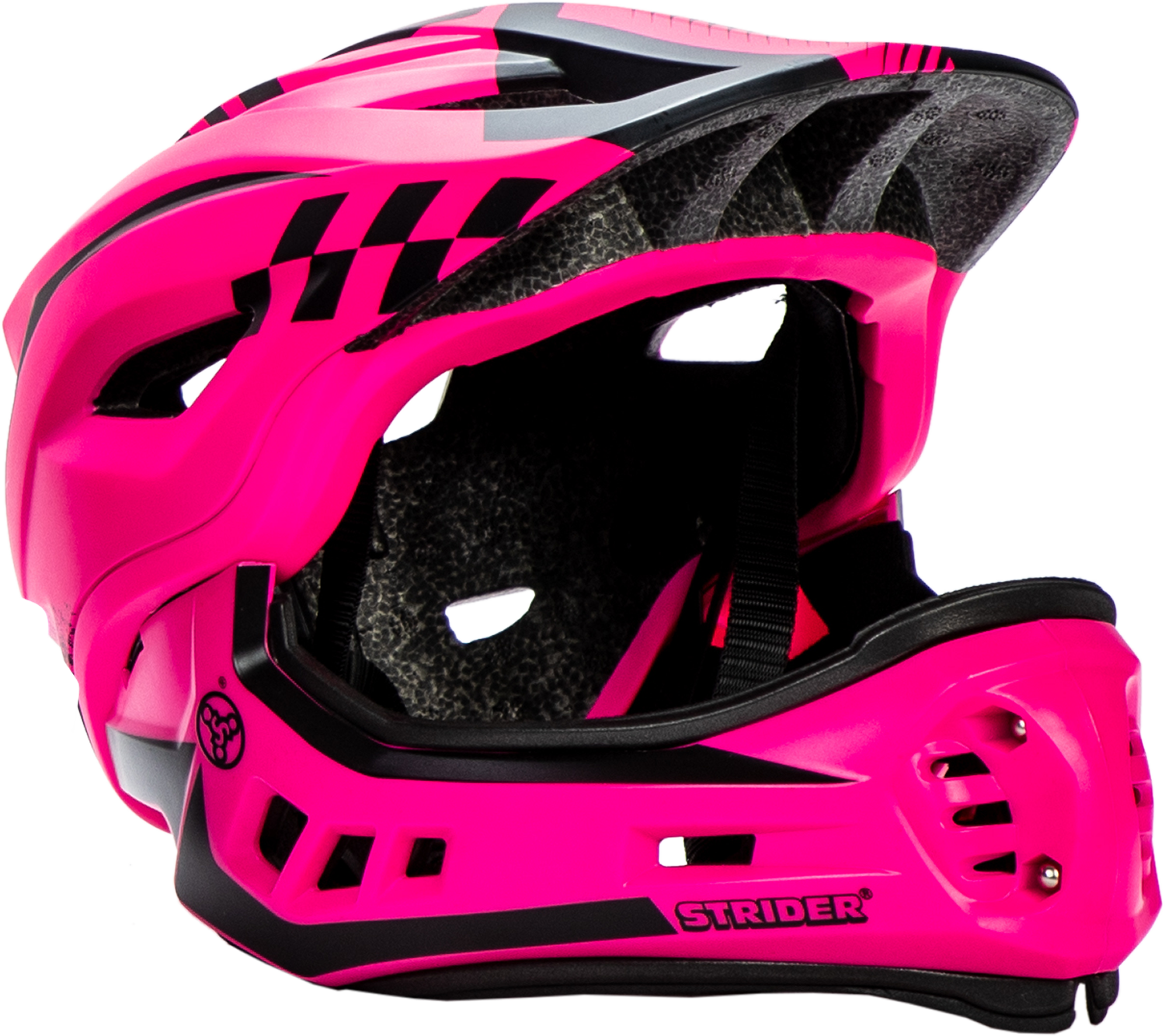 STRIDER 2-in-1 Full Face Helmet - Pink - Medium AHELMET-FFPK-MD