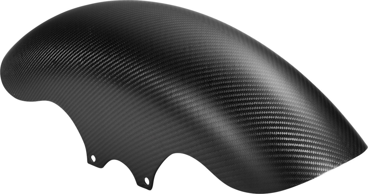 SLYFOX Front Fender - Shorty - Carbon Fiber/Matte 12057M