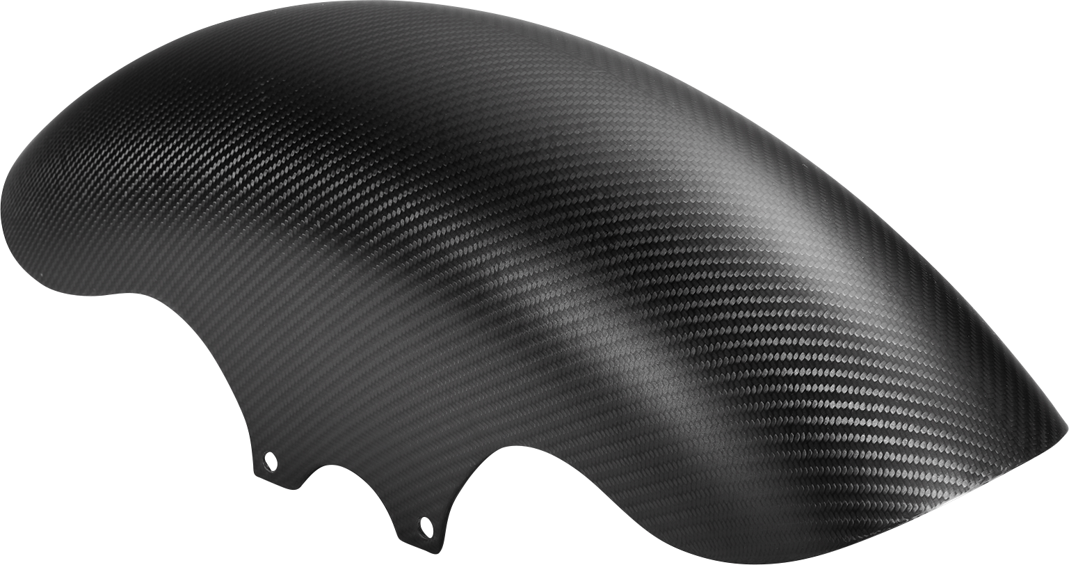 SLYFOX Front Fender - Shorty - Carbon Fiber/Matte 12057M