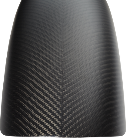 SLYFOX Front Fender - Shorty - Carbon Fiber/Matte 12057M