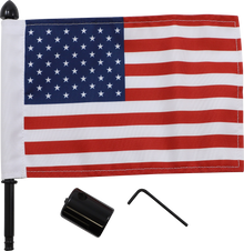 PRO PAD Luggage Rack Flag Mount - Square bar - 6" X 9" Flag BMSQ-25