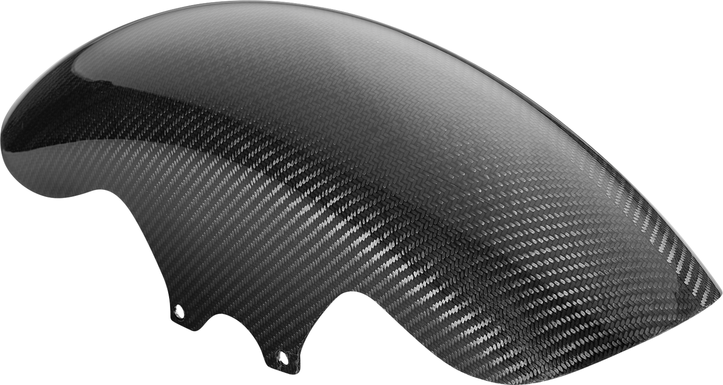 SLYFOX Front Fender - Shorty - Carbon Fiber/Gloss 12057G