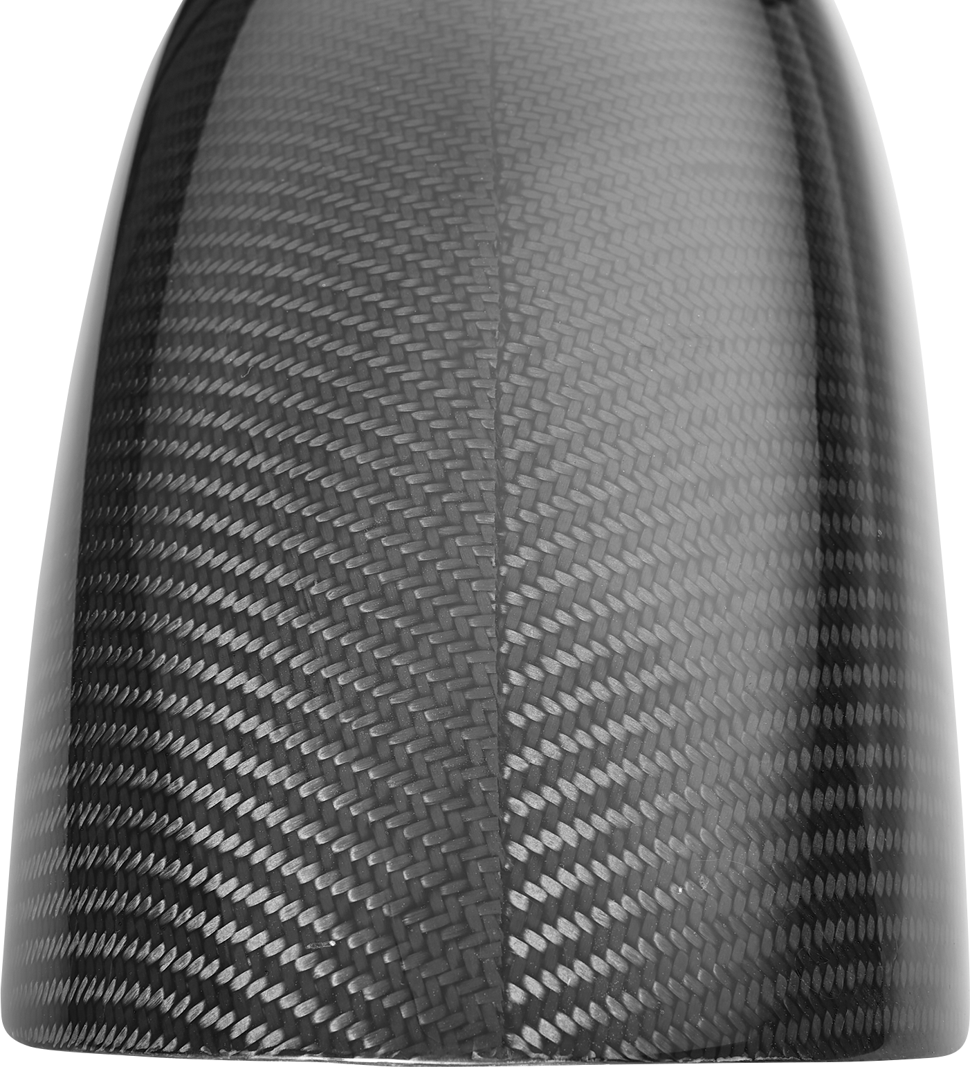SLYFOX Front Fender - Shorty - Carbon Fiber/Gloss 12057G