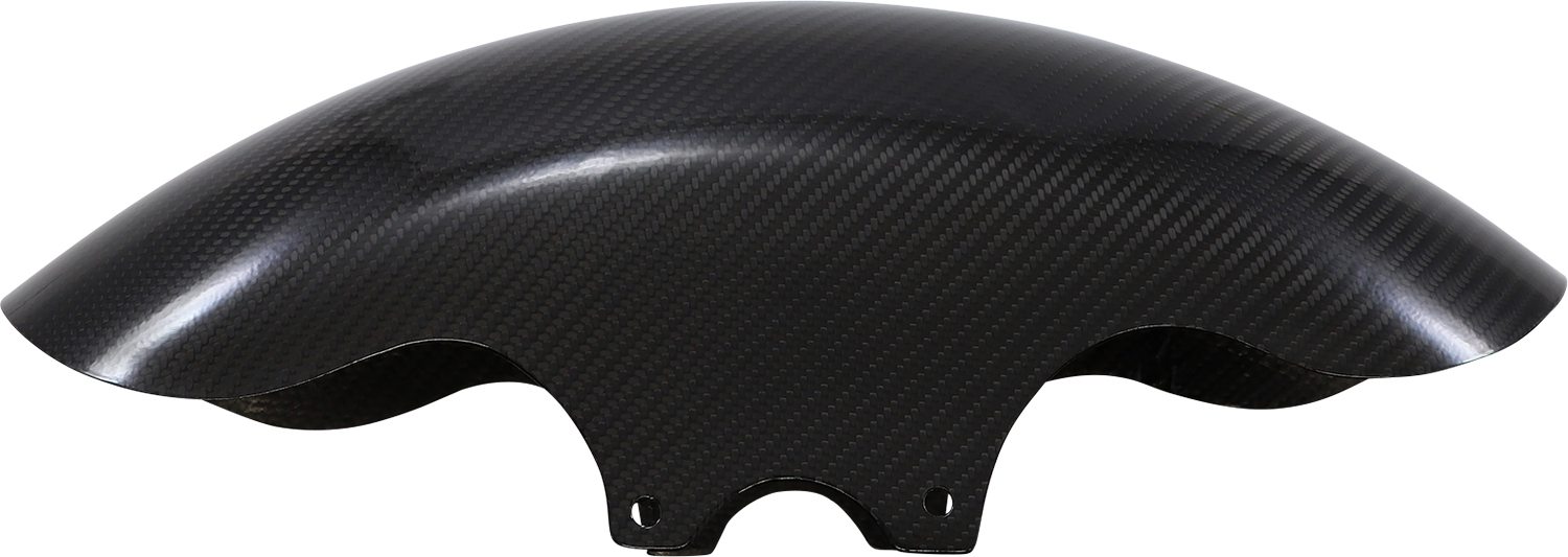 SLYFOX Front Fender - Shorty - Carbon Fiber/Gloss 12057G