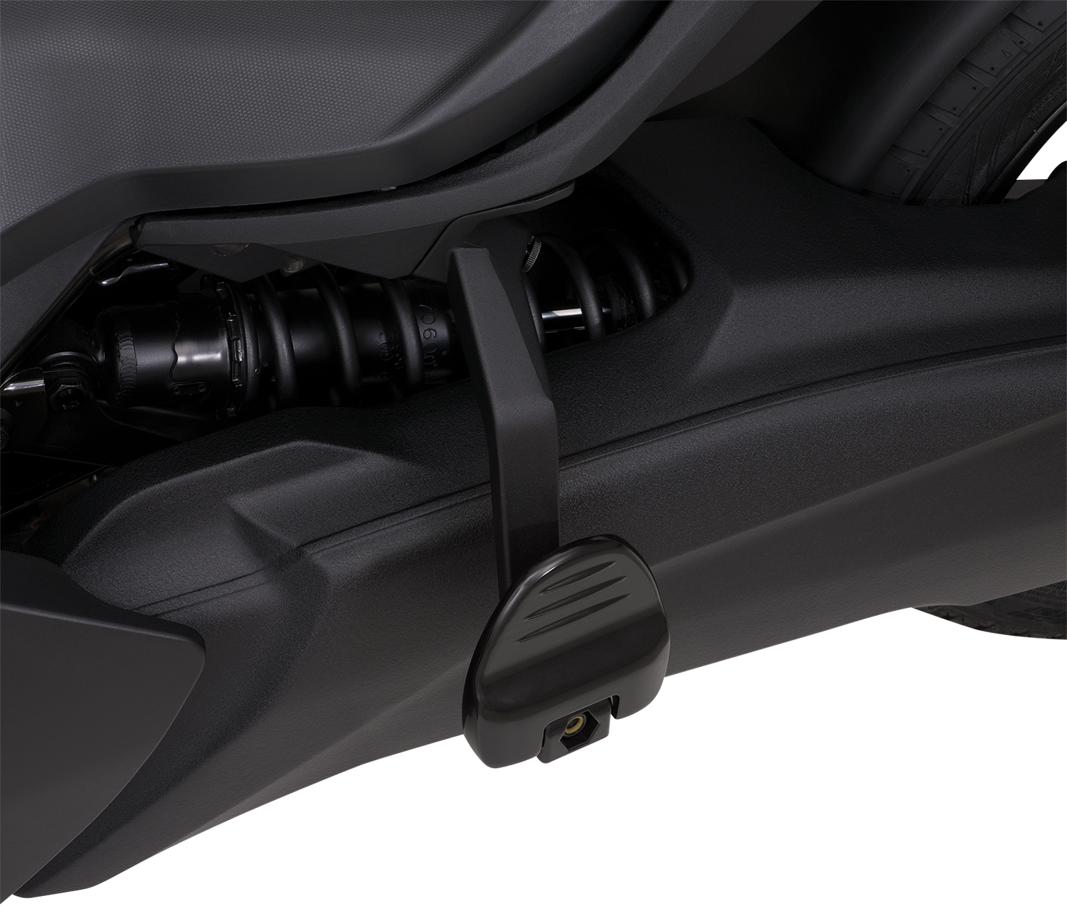 SHOW CHROME Adjustable Passenger Boards - Black - Ryker 41-413BK