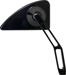 PRO-ONE PERF.MFG. Mirror - Mini w/V2 Cut-Out Stem - Black - Right 102130B
