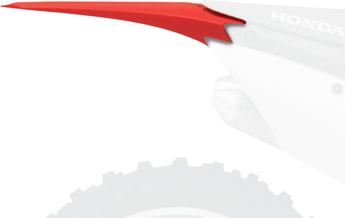 POLISPORT Fender - Rear - '04 OEM Red - Honda - CRF '17-'21 8554100001