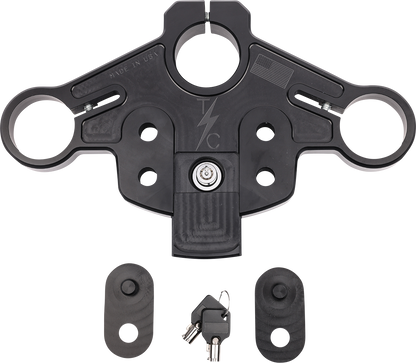 THRASHIN SUPPLY CO. Road Glide Top Tree - Black TSC-2912-1