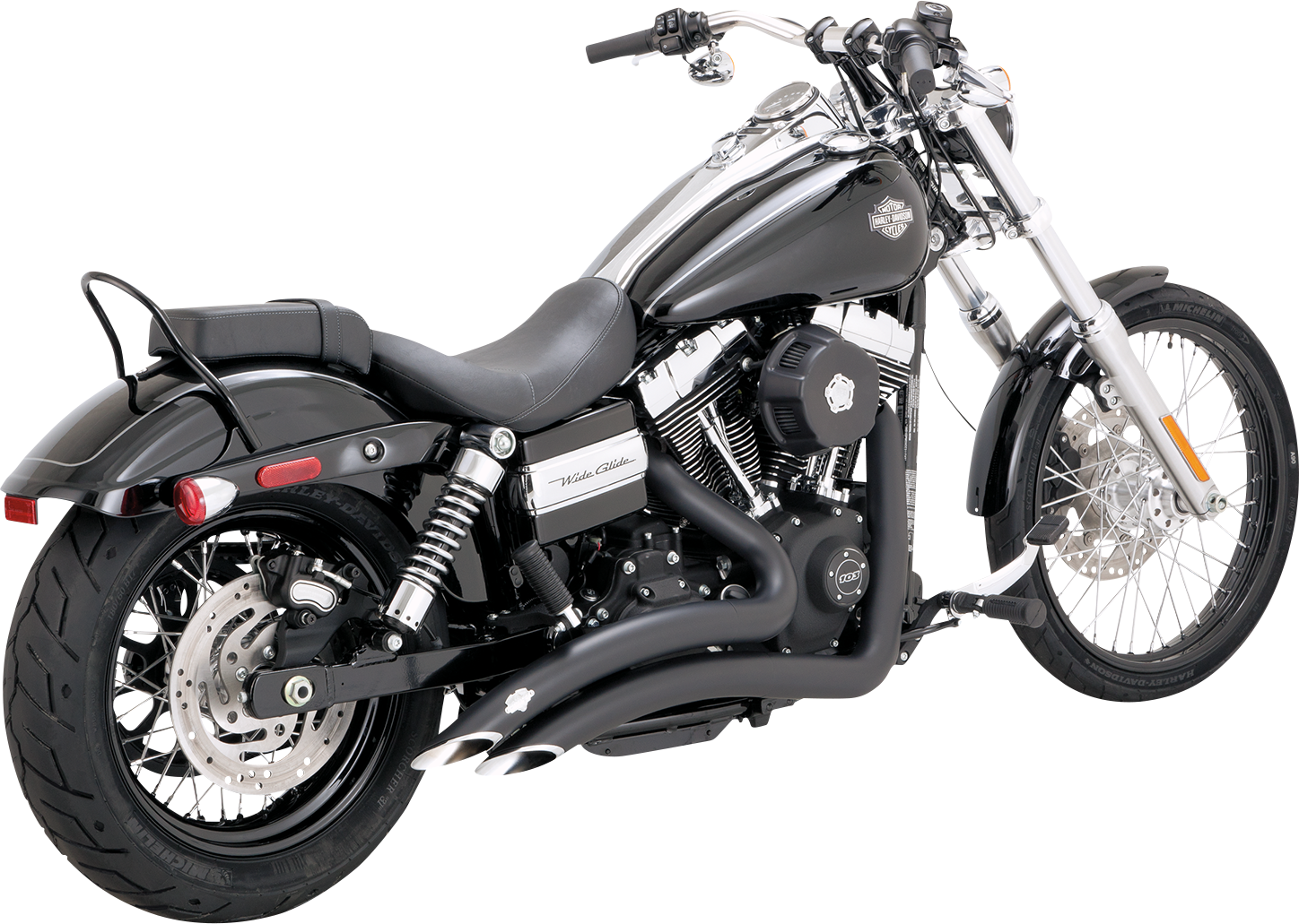 VANCE & HINES Big Radius Exhaust System - Black 43371