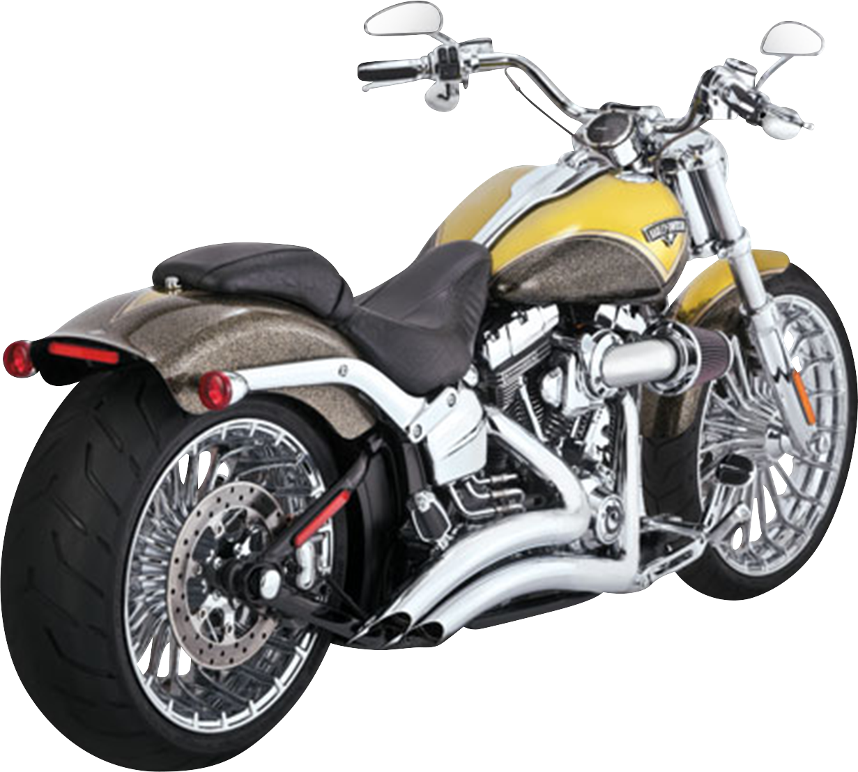 VANCE & HINES Big Radius Exhaust System - Chrome 26365