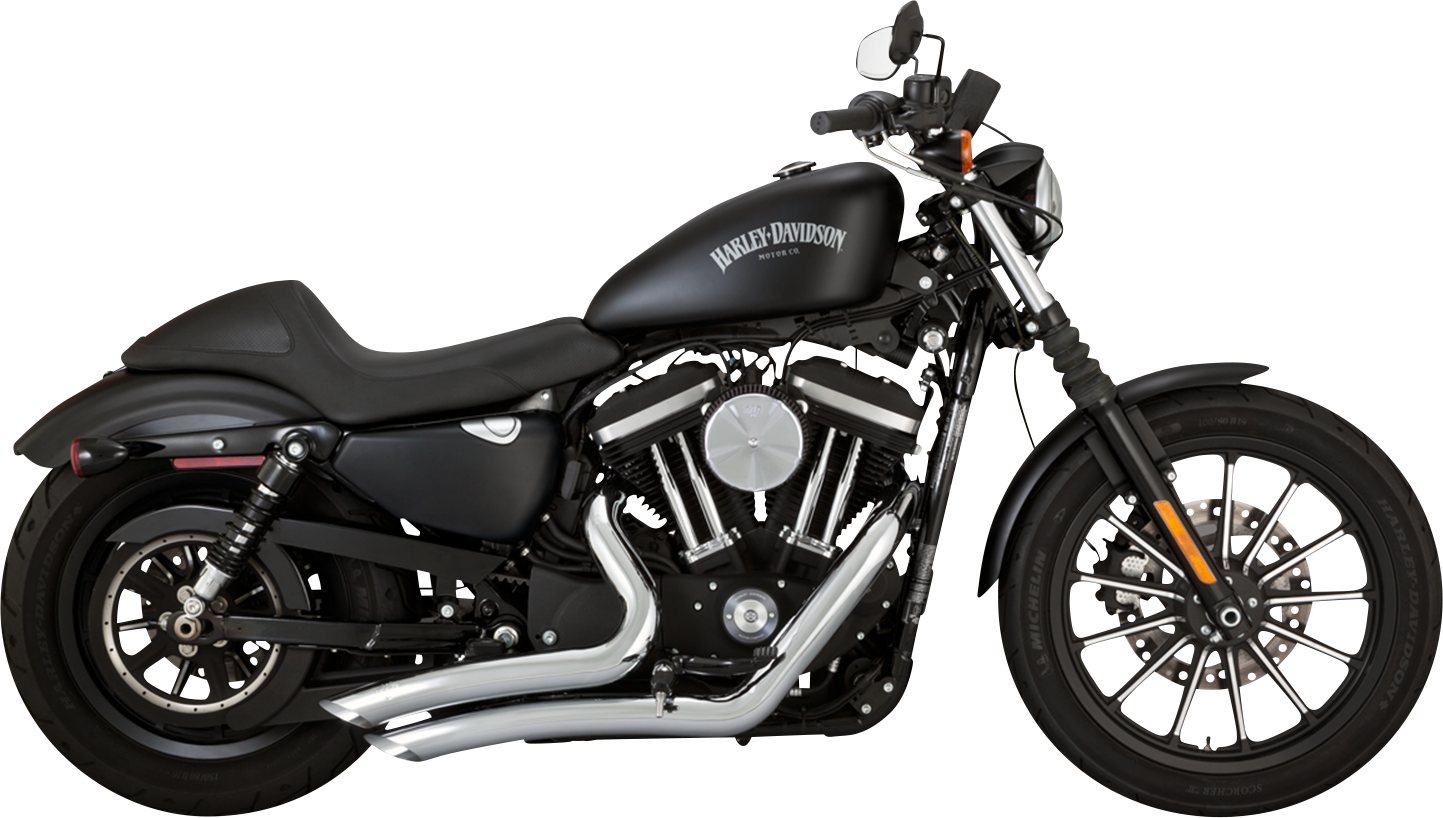VANCE & HINES Big Radius Exhaust System - Chrome 26367