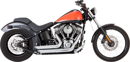 VANCE & HINES Shortshots Staggered Exhaust System - Chrome 17325