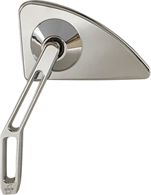 PRO-ONE PERF.MFG. Mirror - Mini w/V2 Cut-Out Stem - Chrome - Left 102120
