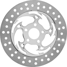 RC COMPONENTS Brake Rotor - Left Front - Savage - Chrome COG11785CLF2K