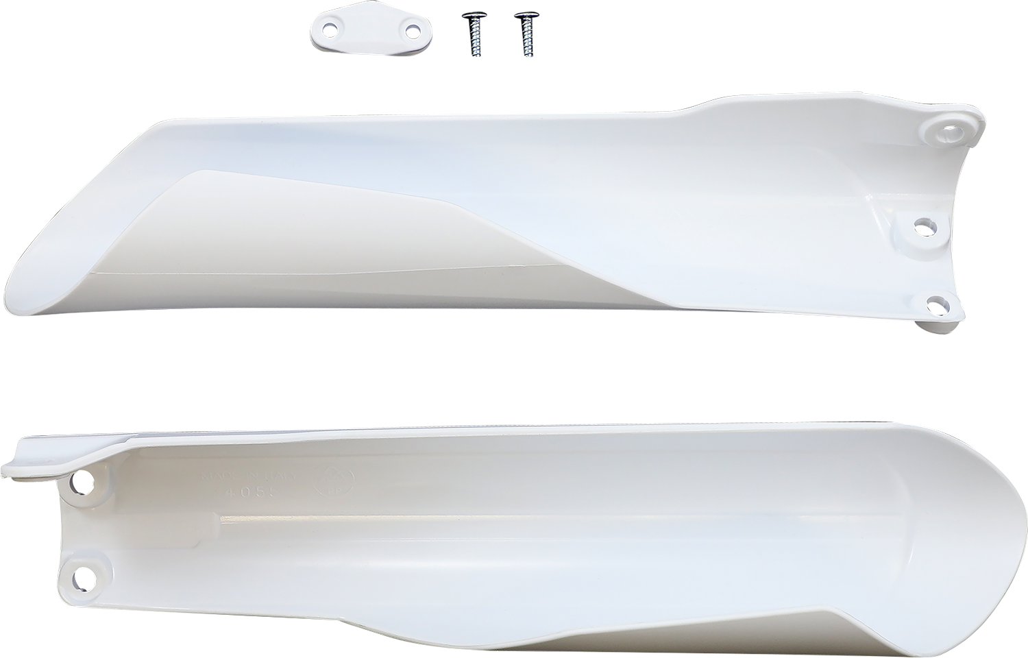 UFO Fork Slider Protectors - White GG07131-041