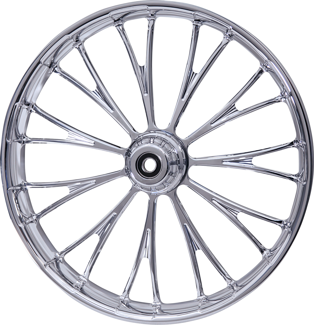 RC COMPONENTS Wheel - Dynasty - Front - Dual Disc/with ABS - Chrome - 21x3.5 - FLH 213HD031A21117C