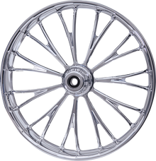 RC COMPONENTS Wheel - Dynasty - Front - Dual Disc/without ABS - Chrome - 21x3.5 - FLH 213HD031NON117C
