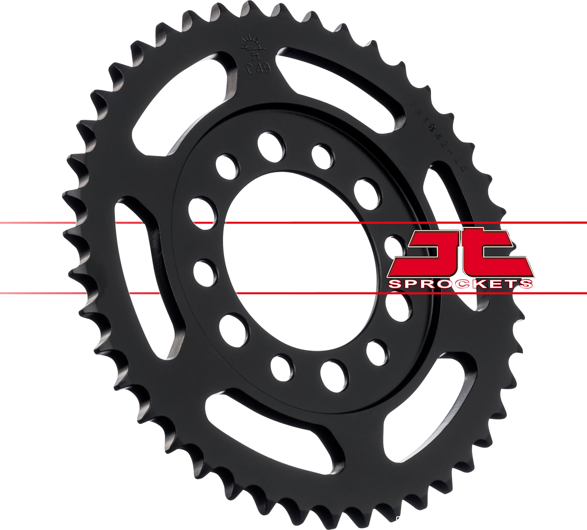 JT SPROCKETS Rear Sprocket - 44 Tooth - Yamaha JTR1842.44