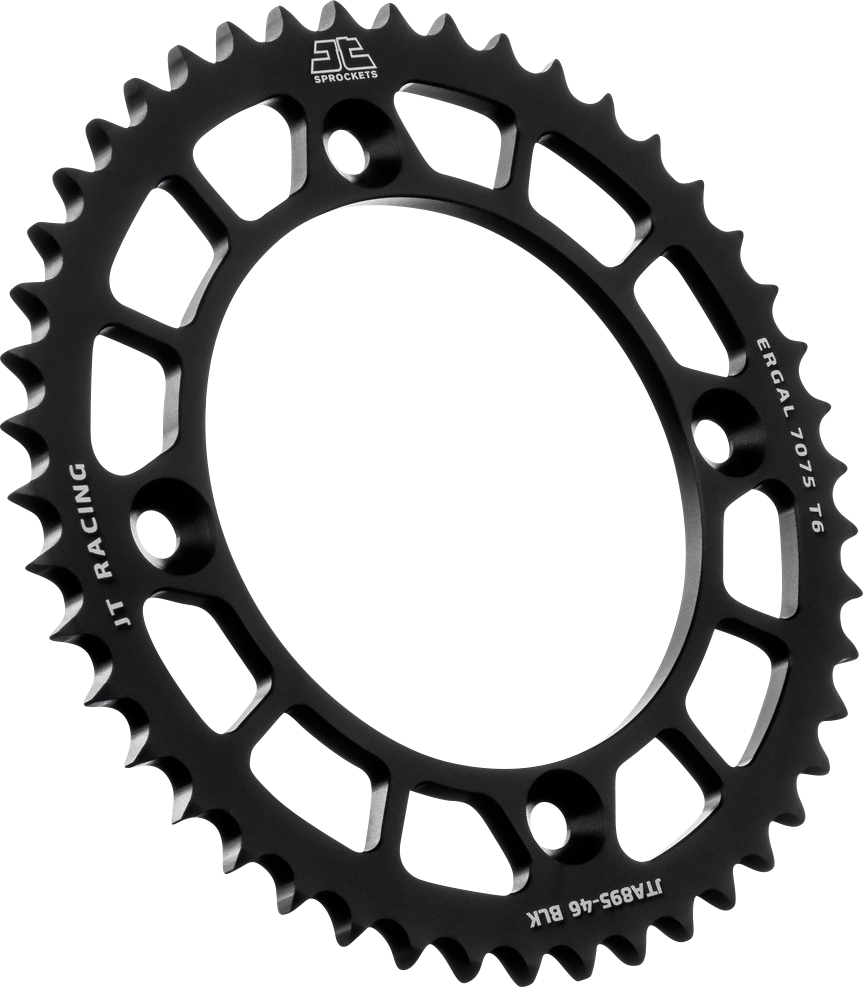 JT SPROCKETS Rear Sprocket - Black - 46 Tooth - KTM/Husqvarna JTA895.46BLK