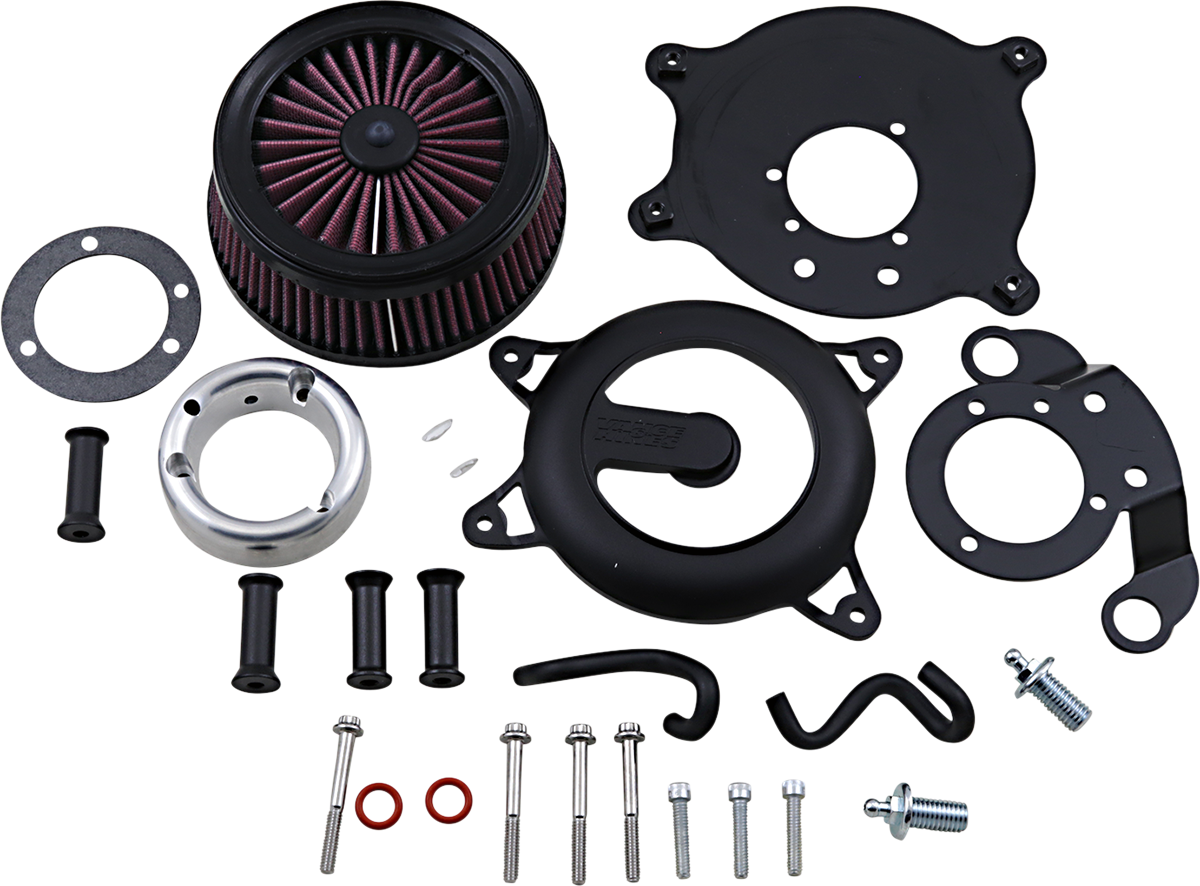 VANCE & HINES VO2 Rogue Air Intake Kit - Wrinkle Black 40375