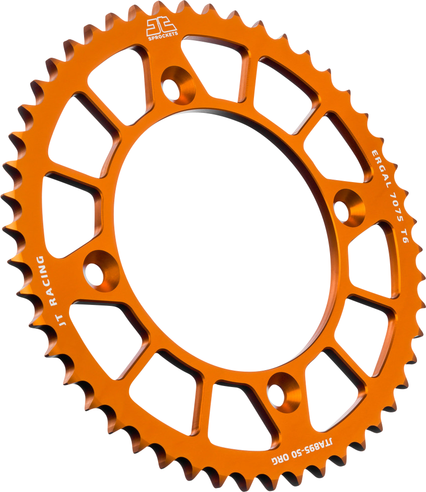 JT SPROCKETS Rear Sprocket - Orange - 50 Tooth - KTM JTA895.50ORG