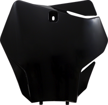 UFO Front Number Plate - Black GG07130-001
