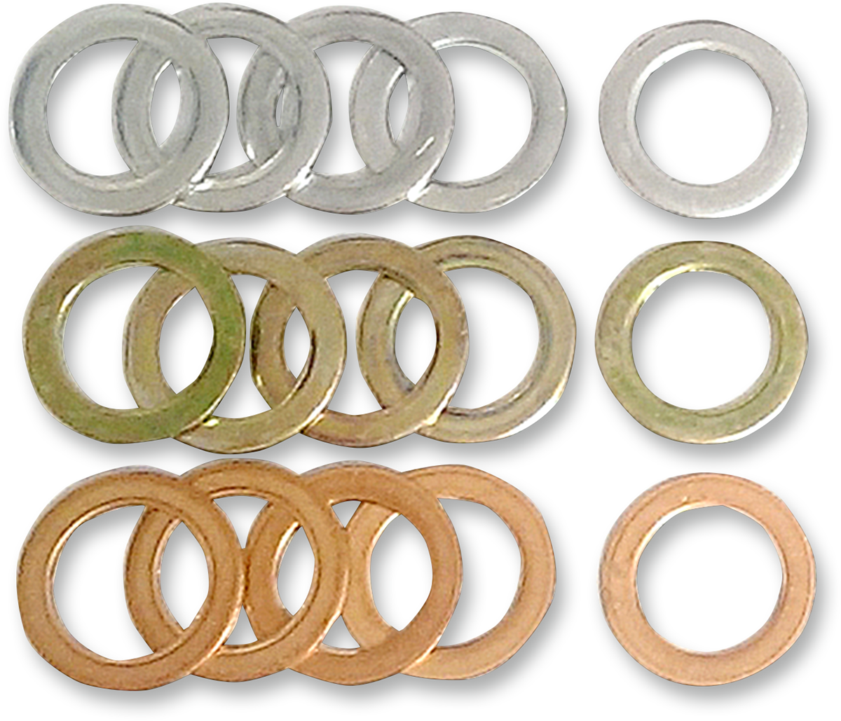 CYCLE PERFORMANCE PROD. Washer Kit - Spark Plug/Indexing - 14 mm CPP/9041-14