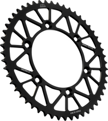 JT SPROCKETS Rear Sprocket - Black - 52 Tooth - Yamaha JTA251.52BLK