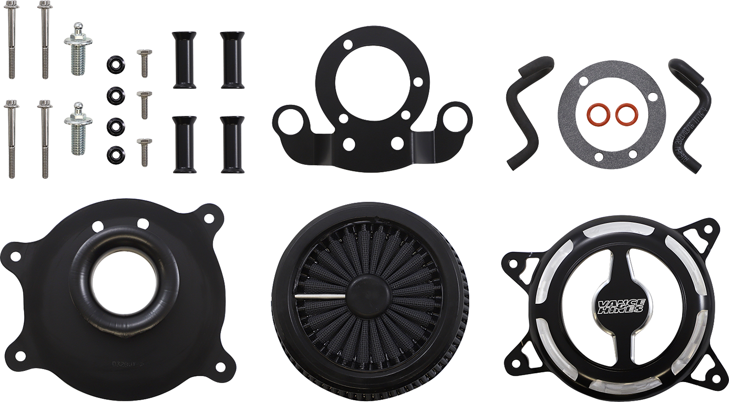 VANCE & HINES VO2 Blade Air Intake - Black Contrast 40389