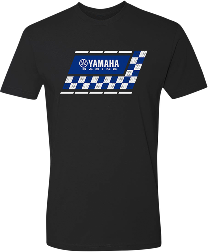 YAMAHA APPAREL Yamaha Racing Check T-Shirt - Black - XL NP21S-M3108-XL