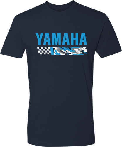 YAMAHA APPAREL Yamaha Racing Camo T-Shirt - Blue - Medium NP21S-M3114-M