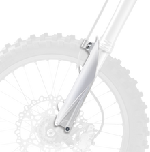 POLISPORT Fork Guard Cover - White 8352000001