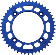 MOOSE OFFROAD Rear Sprocket - Aluminum - 47 Tooth - Blue - Husqvarna/KTM 1211-895-47-12