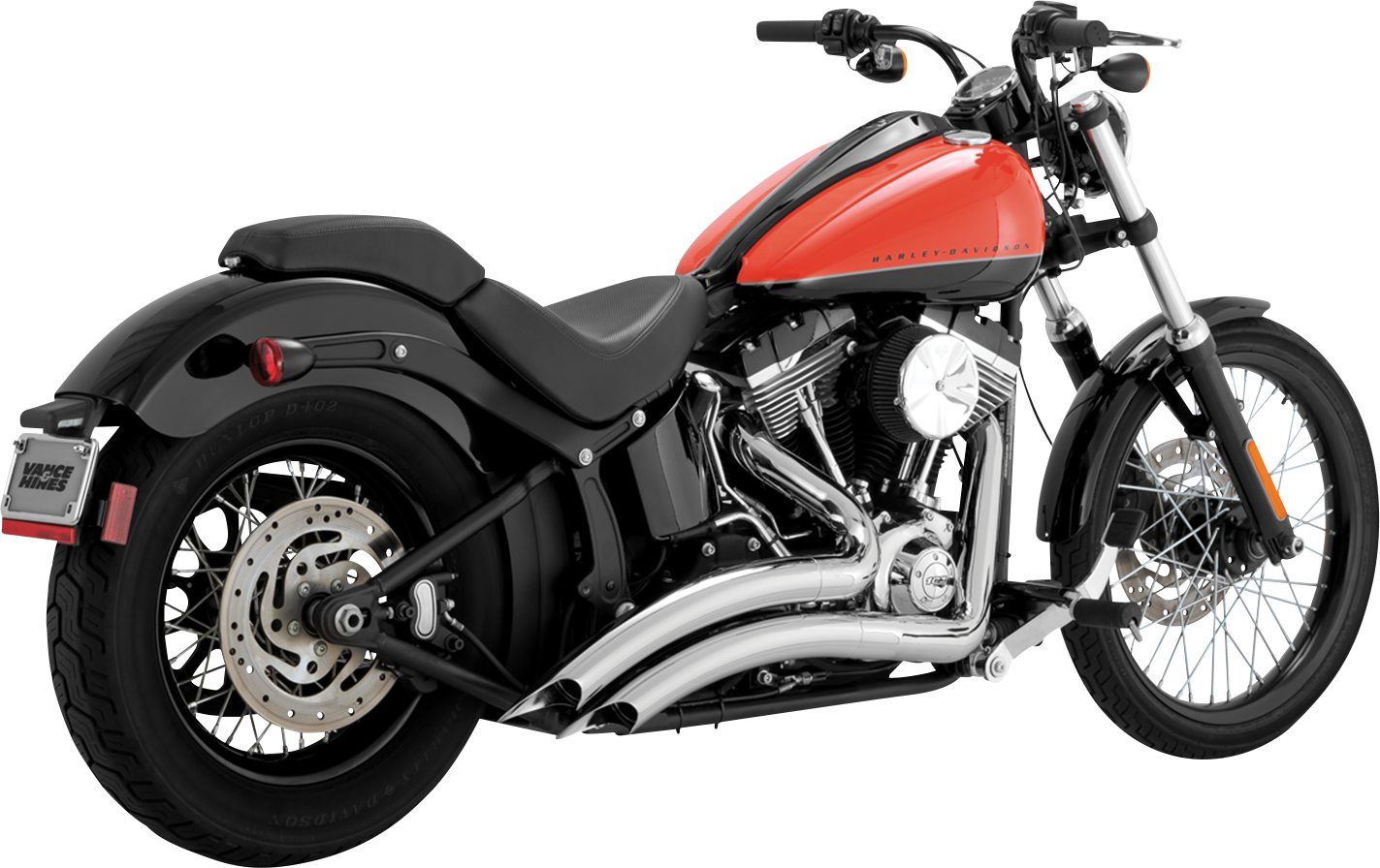 VANCE & HINES Big Radius Exhaust System - Chrome 26369