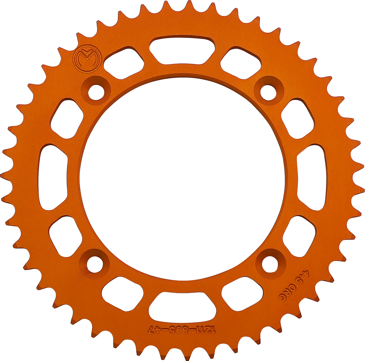MOOSE OFFROAD Rear Sprocket - Aluminum - 47 Tooth - Orange - Husqvarna/KTM 1211-895-47-14