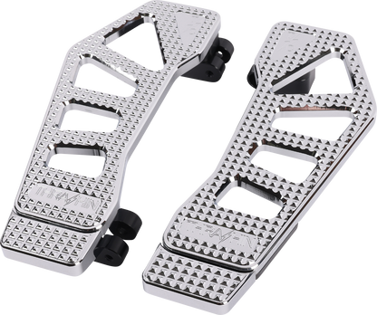 THRASHIN SUPPLY CO. Apex Floorboard Tail Extension - Chrome TSC-2214-3