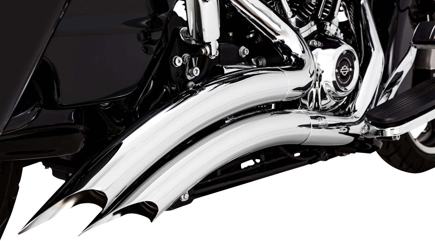 VANCE & HINES Big Radius Exhaust System - Chrome 26373