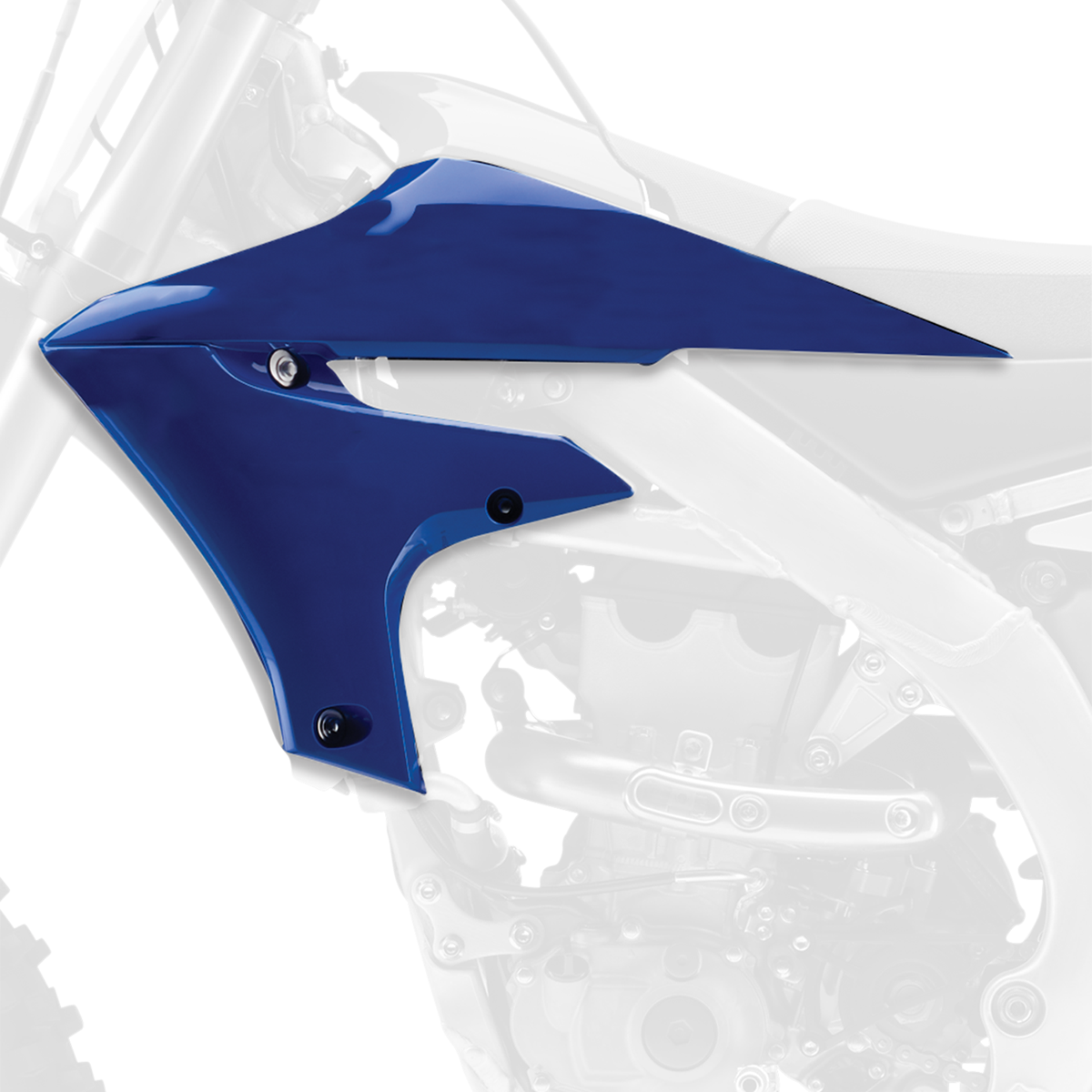 POLISPORT Radiator Cover - Blue - YZ 250/450F/FX 8415100001