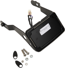 CYCLE VISIONS LP Plate Frame & Mount with Signals - FXDB - Black CV-4650B