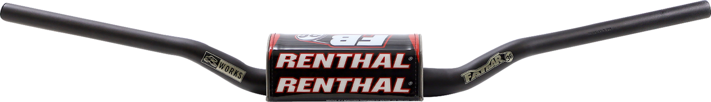 RENTHAL R-Works Fatbar®36 Handlebar - McGrath/'16+ KTM SX125-450 - Black 932-01-BK