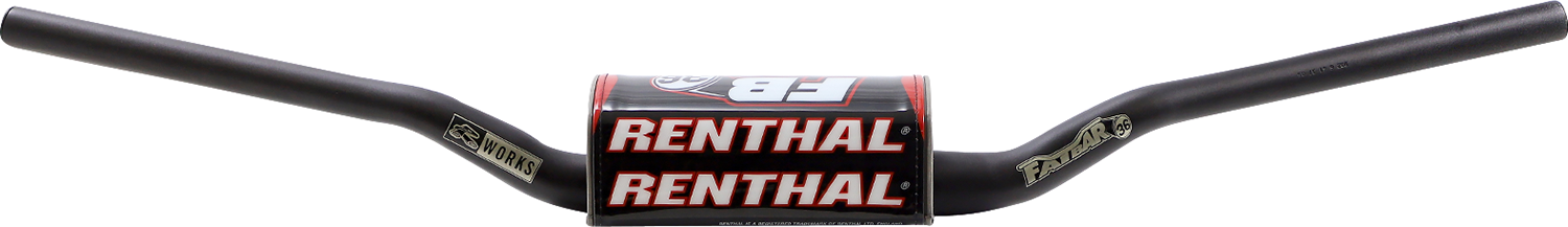 RENTHAL R-Works Fatbar®36 Handlebar - McGrath/'16+ KTM SX125-450 - Black 932-01-BK
