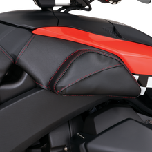 SHOW CHROME Dual Side Tank Pouch - Black - Ryker H40-401RED