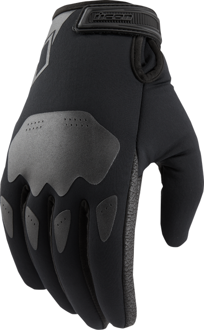 ICON Hooligan™ Insulated Gloves - Black - Medium 3301-4488