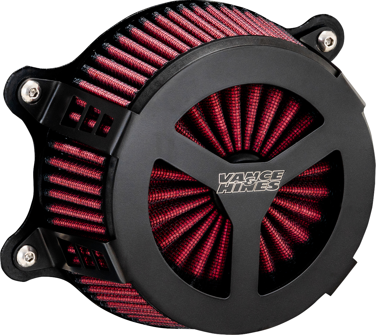 VANCE & HINES VO2 Radiant III Air Intake - Ceramic Black 41456