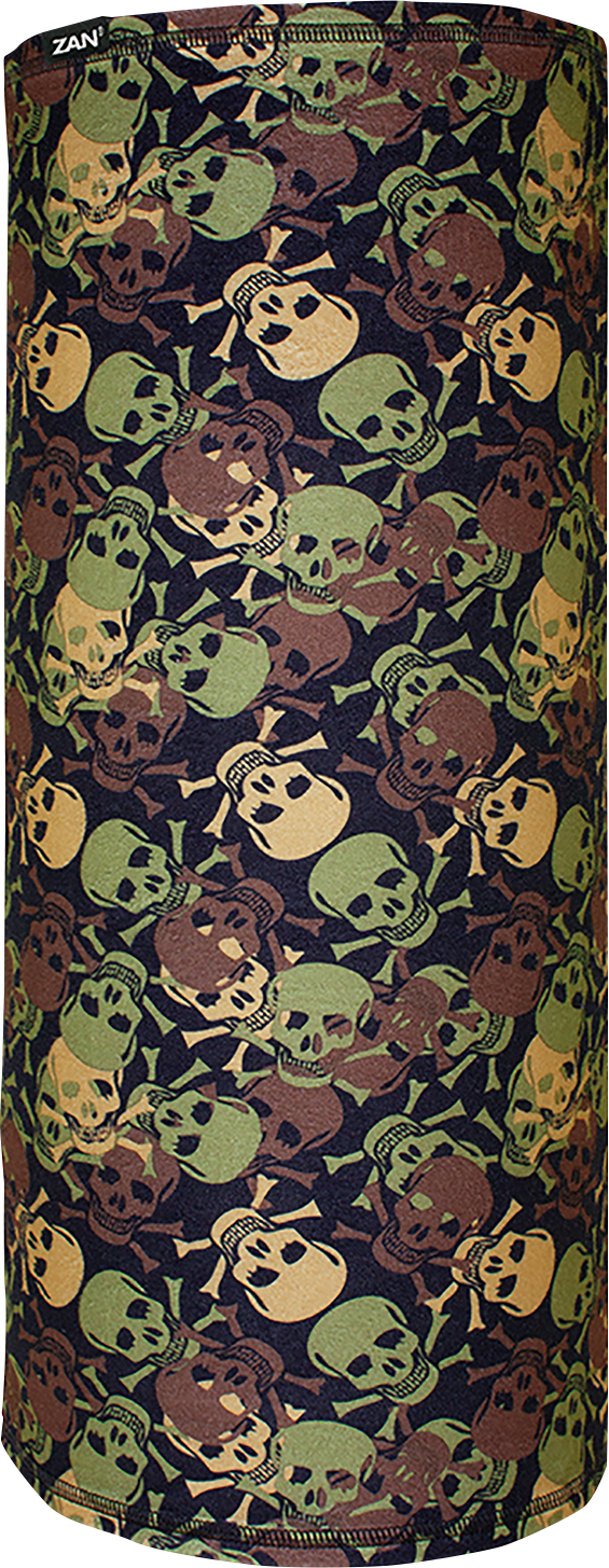 ZAN HEADGEAR Motley Tube® Sportflex® Neck Tube - All Over Skull Camo TL418