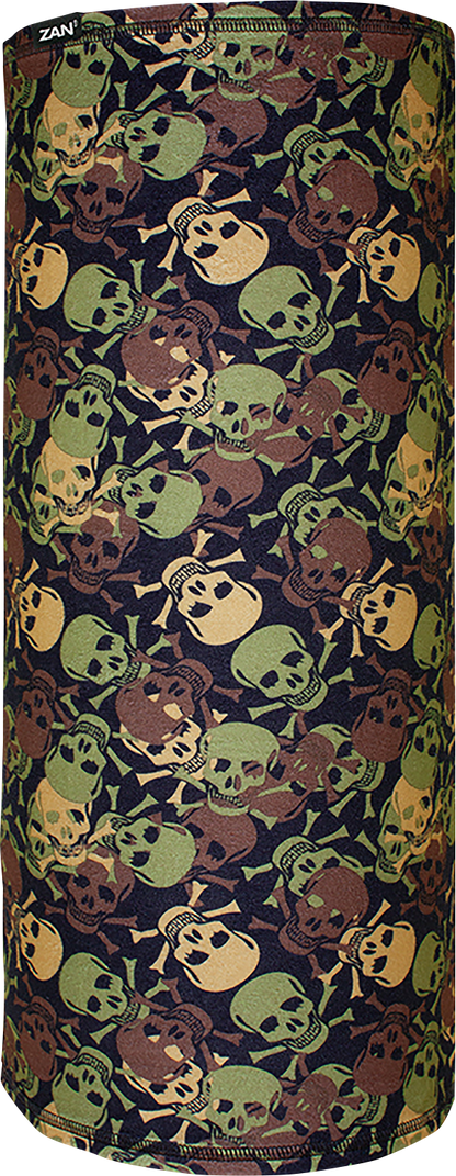 ZAN HEADGEAR Motley Tube® Sportflex® Neck Tube - All Over Skull Camo TL418